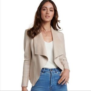 Ever New Lilac Vegan Leather Waterfall Jacket